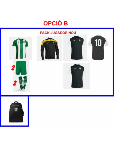PACK JUGADOR NUEVO op. B  CE ODENA