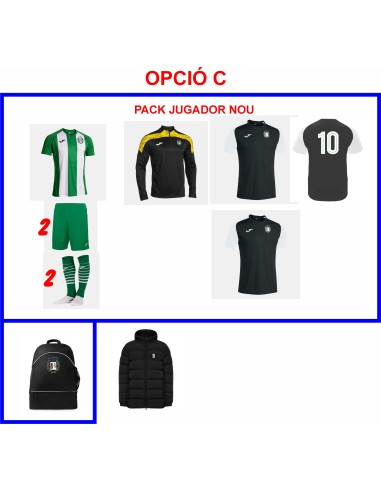 PACK JUGADOR NUEVO op. C  CE ODENA