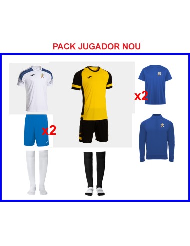 Pack jugadores nuevos 2026/2027 C.E. RIUDEBITLLES