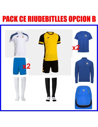 PACK OPCION B  C.E. RIUDEBITLLES