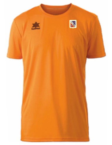 CAMISETA POL NARANJA FLUOR  ENTRENO 