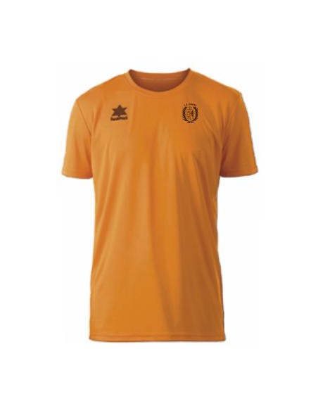 CAMISETA POL NARANJA FLUOR 2DA EQ ENTRENO