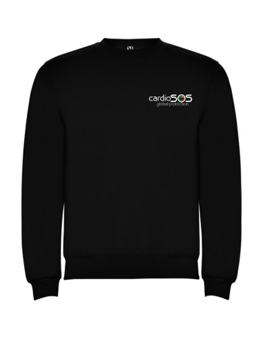 Sudadera clasica negra CARDIOSOS