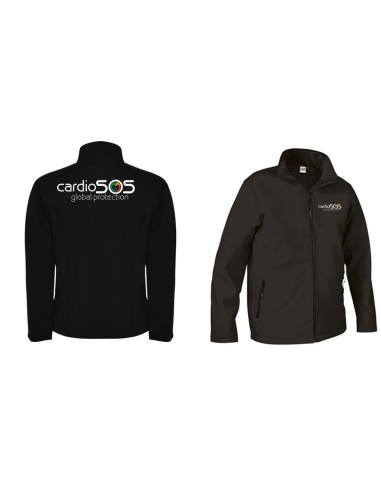 Chaqueta horizon negro CARDIOSOS