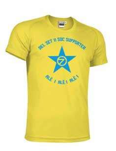 Camiseta supporter AMARILLA